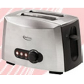 Betty Crocker  2-Slice Stainless Steel Toaster